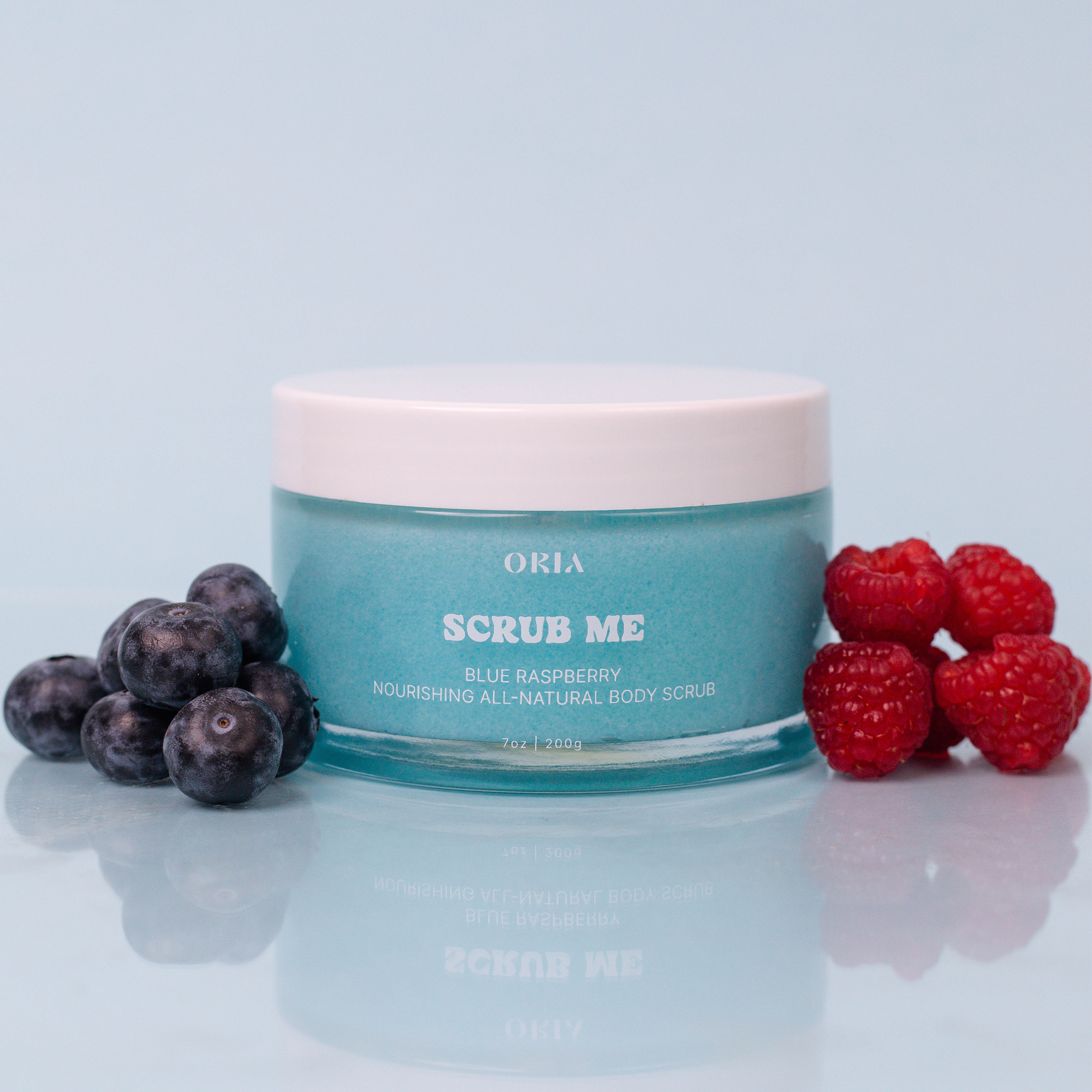 SCRUB ME BLUE RASPBERRY BODY SCRUB